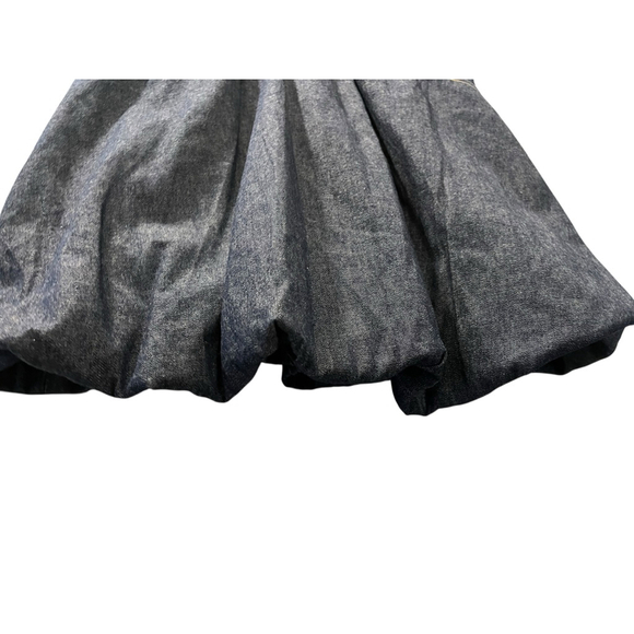 VaVa By Joy Han NWT Size Large Denim Mini Dress Women's $130 Lined Pockets Blue - Picture 3 of 5